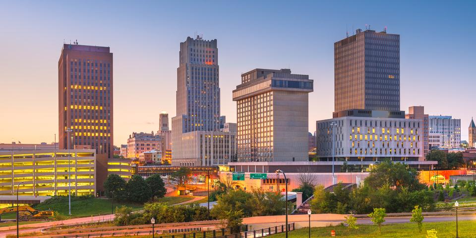 Downtown Akron skyline